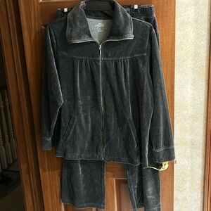 Style & Company Woman 2 Piece Lounge Set, 1X Pants, 2X Jacket